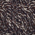 Tissu Polyester Stretch imprimé motif léopard et zébré sur fond Ecru