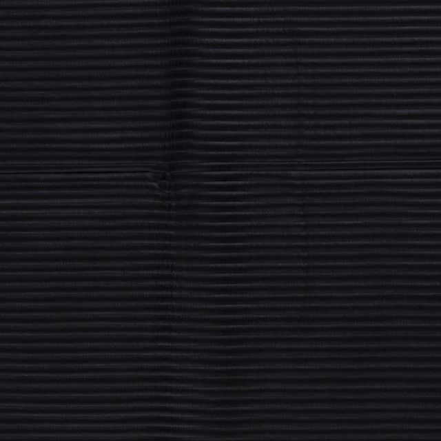 Tissu Néoprène côtelé Bleu marine - Par 10 cm