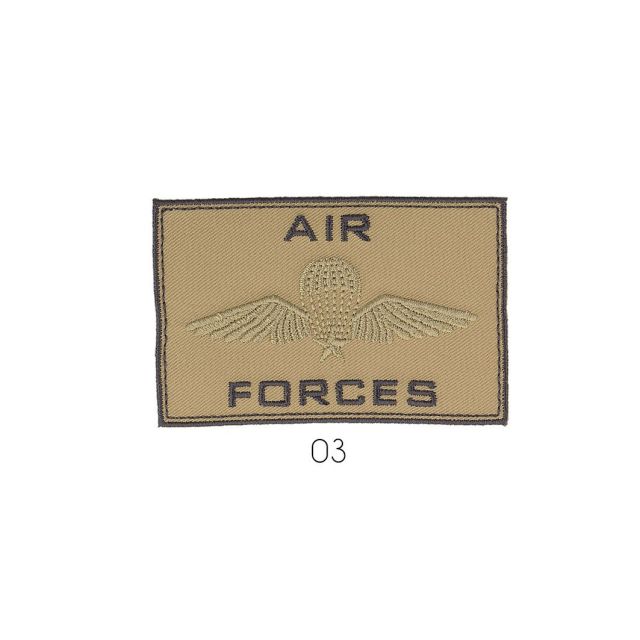 Ecusson Thermocollant Air Force Beige