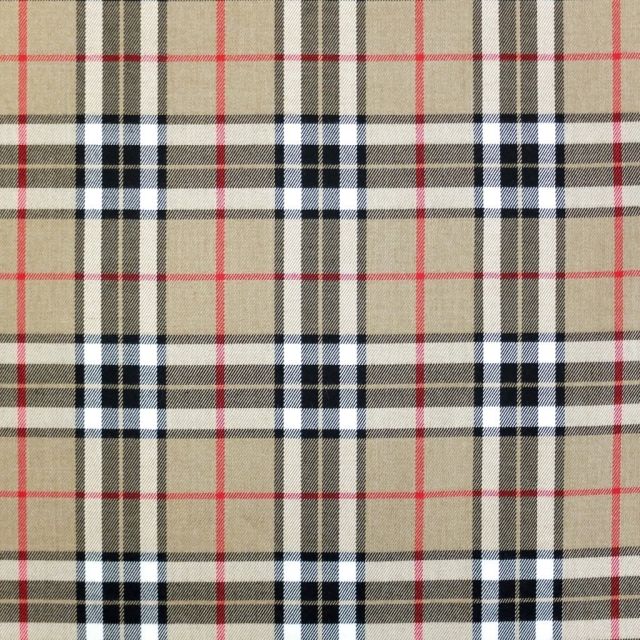 Tissu Tartan Ecossais Classic Beige x10cm