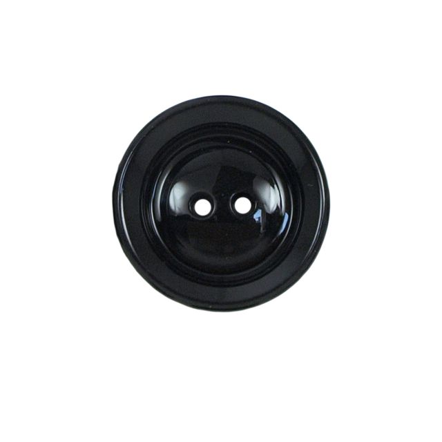 Bouton cuvette Jeanne 27 mm - Noir