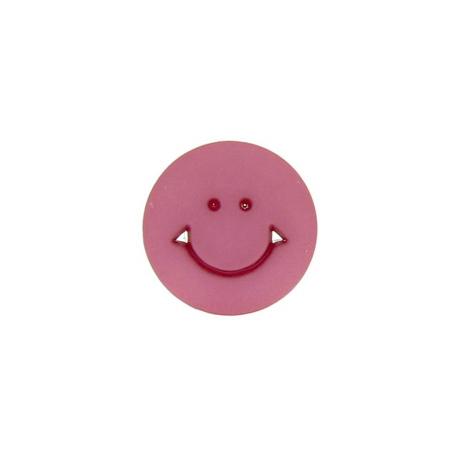 Bouton Yohji smile 15 mm - Violet