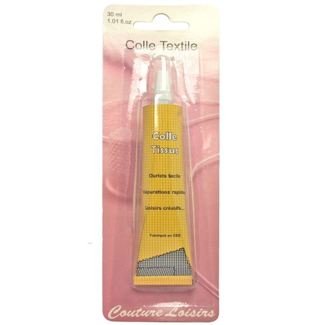 Colle pour Tissu en tube de 30 ml