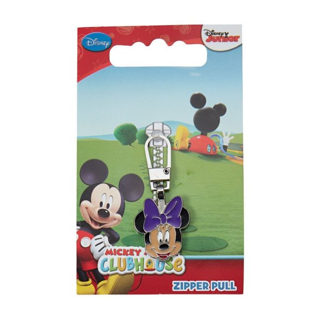 Tirette pour fermeture éclair Prym Disney Minnie Mouse tête
