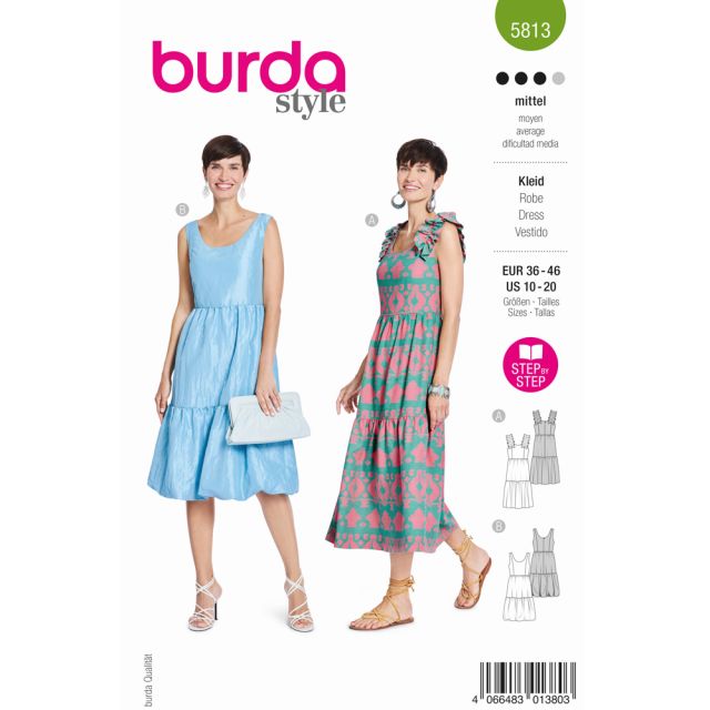 Patron Burda Style 5813 Robe