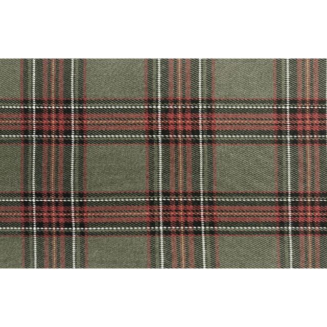 Tissu Tartan Ecossais Mateo sur fond Vert