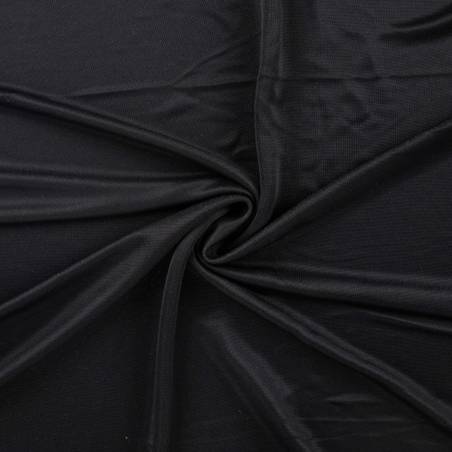 Tissu Maille Lurex Noir sur fond Noir