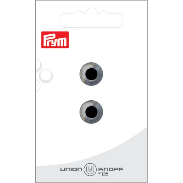 Bouton Prym Iris 12 mm x2 - Transparent