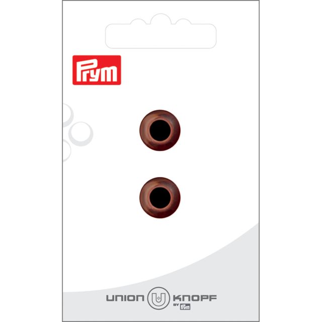 Bouton Prym Iris 12 mm x2 - Saumon