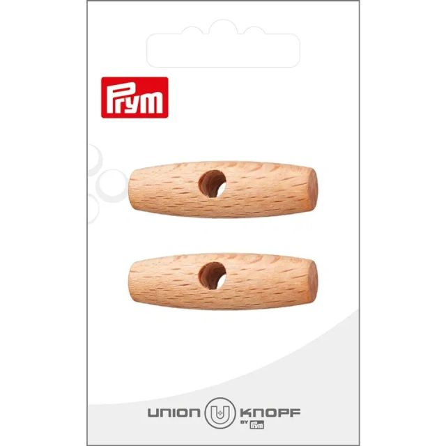 Bouton Prym Bûchette 40 mm x2 - Bois