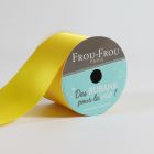 Bobinette Ruban Satin double face Frou-Frou Tournesol - 38 mm x 4 mètres