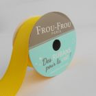 Bobinette Ruban Gros grain Frou-Frou Tournesol - 25 mm x 5 mètres