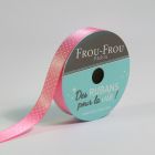 Ruban Satin pois Frou-Frou Pommette - 9 mm x 5 mètres