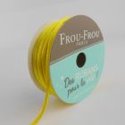 Bobinette Ruban Cordon de satin Frou-Frou Tournesol - 2 mm x 10 mètres