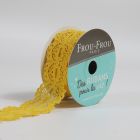 Bobinette Ruban Dentelle Frou-Frou Tournesol - 22 mm x 4 mètres