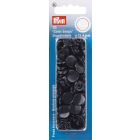 Prym 30 Boutons pression Color Snaps Bleu marine 12,4 mm