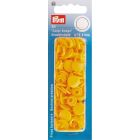 Prym 30 Boutons pression Color Snaps jaune 12,4 mm