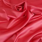 Tissu Satin Duchesse extensible Corail x10cm