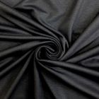 Tissu Jersey Viscose uni Gris anthracite x10cm