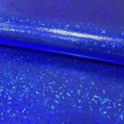 Tissu Lamé effet holographique Bleu électrique - Par 10 cm