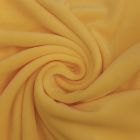 Tissu Jersey Velours tout doux Jaune poussin x10cm