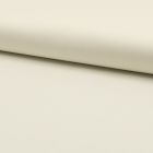Tissu Popeline de coton unie Ecru - Par 10 cm
