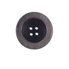 Bouton bicolore Giorgio 22 mm - Gris