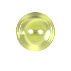 Bouton Cristobal transparent 22 mm - Vert