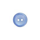 Bouton Donatella uni 15 mm - Bleu ancien