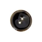 Bouton en bois brillant 30 mm - Noir