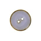 Bouton en bois brillant 25 mm - Violet clair