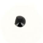 Bouton boule nacré 10 mm - Noir