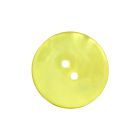 Boutons nacré 18 mm - Jaune