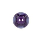 Bouton cuvette bord gondolé 18 mm - Violet