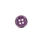Bouton forme fleur 12 mm - Violet