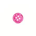 Bouton forme fleur 12 mm - Rose