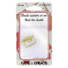 Boucle de ceinture et sac Care & Create Or 20 mm