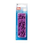 Prym 30 Boutons pression Color Snaps lilas 12,4 mm