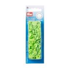 Prym 30 Boutons pression Color Snaps vert pomme 12,4 mm