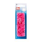 Prym 30 Boutons pression Color Snaps fuschia 12,4 mm