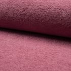 Tissu Eponge légère 320 g/m² Vieux rose - Par 10 cm