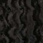 Tissu Fausse fourrure Camouflage sur fond Noir - Par 10 cm