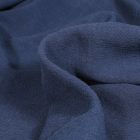 Tissu Lin lavé Viscose uni Bleu marine