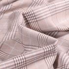 Tissu Tartan Ecossais  British sur fond Beige