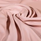 Tissu Crêpe satin mat Rose pâle x10cm