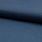 Tissu Viscose Lin twill lycra Bleu denim - Par 10 cm