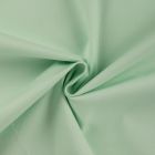 Tissu Jeans Polycoton Stretch uni Vert amande