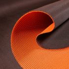 Tissu Résille matelassé mesh 3D Orange