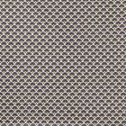 Tissu Coton Enduit Eventails Noirs - Par 10 cm