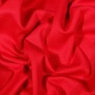 Tissu Jersey Milano uni Rouge - Par 10 cm